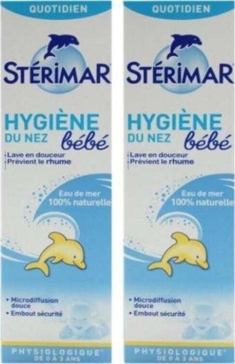 Sterimar Baby Deniz Suyu Spreyi 50 Ml X 2 Adet