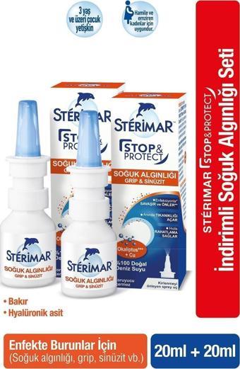 Sterimar Stop&Protect Burun Spreyi 20Ml X 2