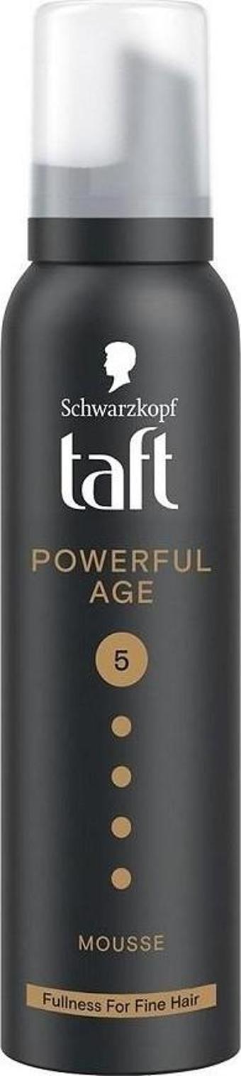 Taft Powerful Age Saç Köpüğü 150 ml