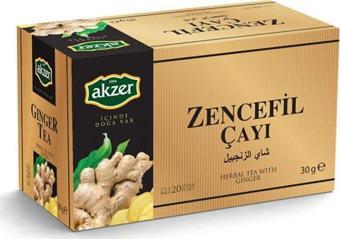 Akzer Zencefil Çayı 20 Li
