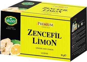 Akzer Zencefil Limon 20 Li