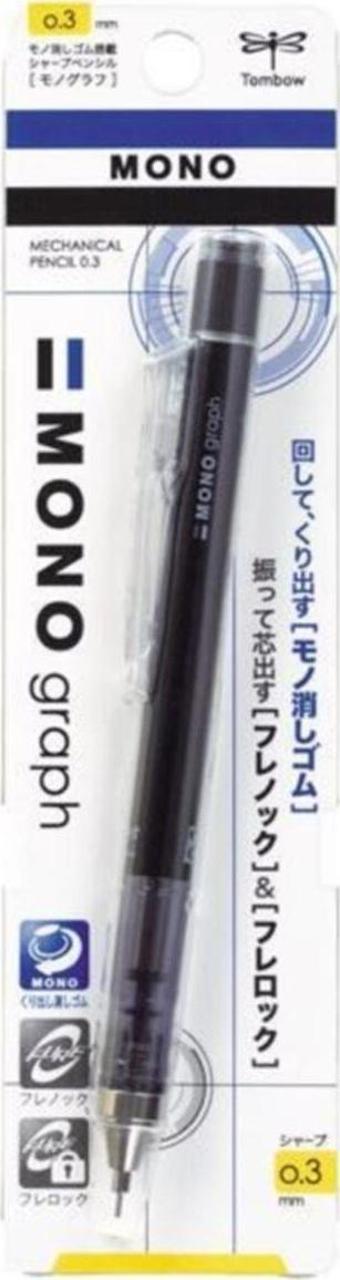 Tombow Mono Graph Versatil Kalem Siyah (0.3 mm)