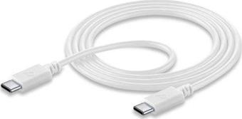 Cellular Line Data Cable 1,2 M Usb-C / Usb-C White