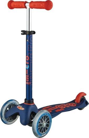 Mini Micro Scooter Deluxe Navy Blue LED MMD118