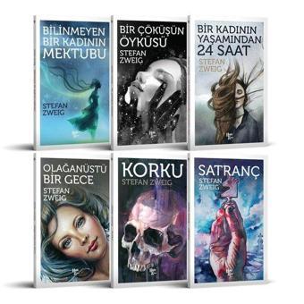 Stefan Zweig Seti - 6 Kitap Takım - Stefan Zweig - Halk Kitabevi Yayınevi