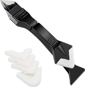 Plastik Spatula Silikon Fayans Derz Alçı Kazıyıcı Sıyırıcı Uygulama Aparatı
