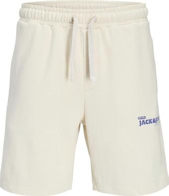 JPSTGORDON CHARGE PRINT SWEAT SHORTS MID BEJ