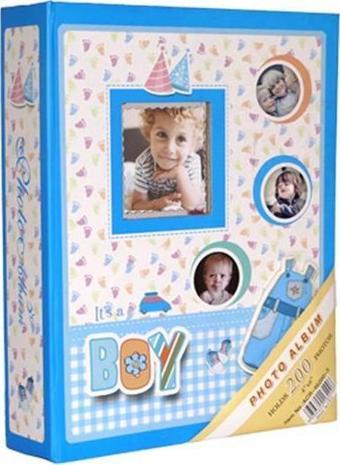 Rabsev 10x15cm 200 Fotoğraf Kapasiteli Lüks Bebek Fotoğraf Albümü