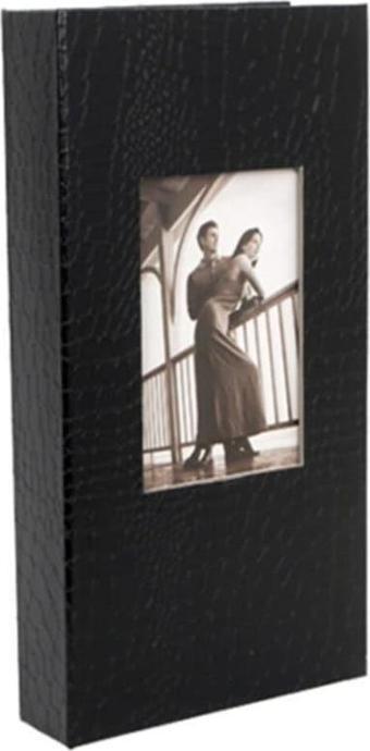 Rabsev 10x15cm 300 Fotoğraf Kapasiteli Lüks Pencereli Deri Fotoğraf Albümü
