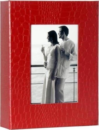 Rabsev 13x18cm 200 Fotoğraf Kapasiteli Lüks Pencereli Deri Fotoğraf Albümü