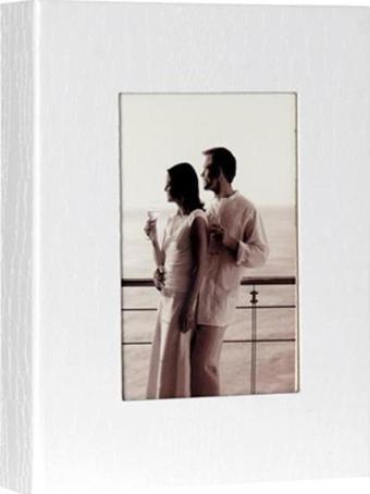 Rabsev 13x18cm 200 Fotoğraf Kapasiteli Lüks Pencereli Deri Fotoğraf Albümü