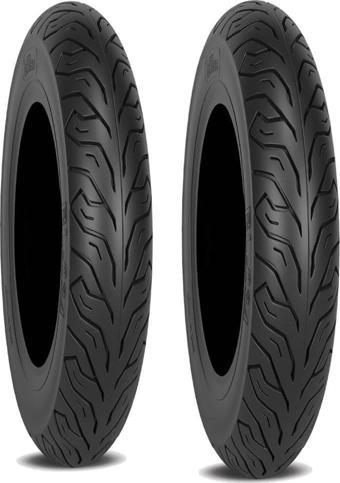 Billas Kuba Brillant 50 - Azure 50 - Bluebird 50 Ön Arka Dubleks Lastik Set (3.50-10)