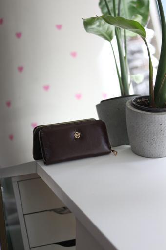 Acı Kahve Dokulu Slim Kartlık Detaylı Cüzdan 