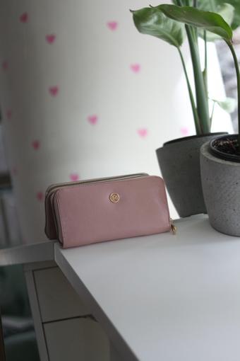 Pudra Dokulu Slim Kartlık Detaylı Cüzdan 