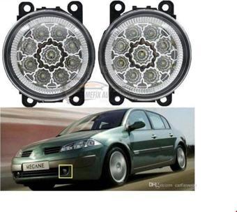 RENAULT - SİS FARI SET ( LEDLİ ) MEGANE 2 2003- - 8200074008 LEDLİ