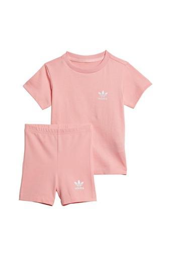 adidas BebekPembe  Eşofman CS TEE SET JI5835