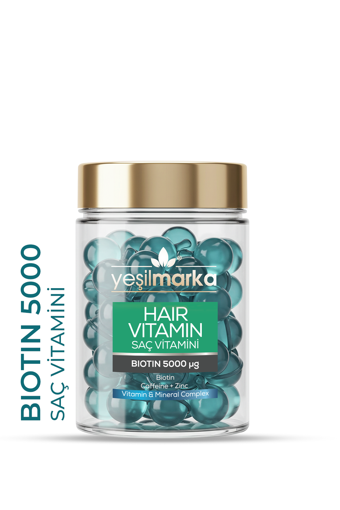 Yeşilmarka Saç Vitamini / Saç Bakım Yağı - Biotin