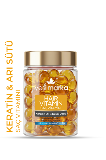 Yeşilmarka Saç Vitamini / Saç Bakım Yağı - Keratin Yağı