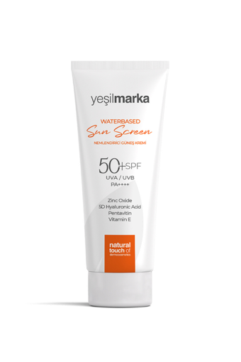Yeşilmarka Su Bazlı Nemlendirici Güneş Kremi 50 SPF