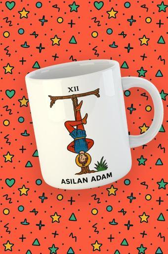 Kartura Koleksiyonu – Tarot Asılan Adam Kartı Özel Tasarım Kupa Bardak
