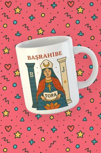 Kartura Koleksiyonu – Tarot Başrahibe Kartı Özel Tasarım Kupa Bardak