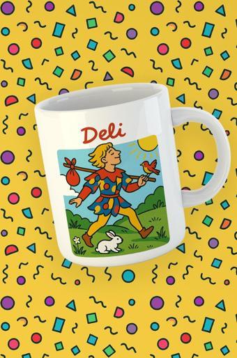 Kartura Koleksiyonu – Tarot Deli Kartı Özel Tasarım Kupa Bardak