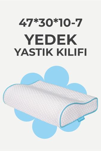 Yastık Kılıfı 47x30x10-8 Cm Visco Yastık Kılıfı 1 Adet