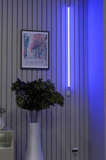 Luciole Led Aplik Işık Uzaktan Kumandalı 16 Renk 4 Animasyon Yapışkanlı Köşe Dvraplkkma