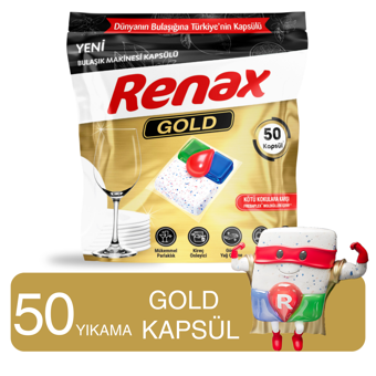Gold Bulaşık Makinesi Kapsülü 50 Yıkama
