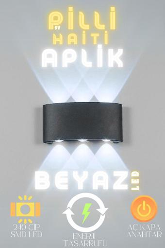 Luciole Pilli Siyah Kasa Haiti Aplik Banyo Salon Ayna Üstü Led Aydınlatma