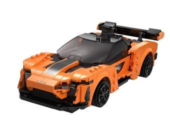 CaDA Blaze Car Uzaktan Kumandalı Turuncu Spor Araba Yapı Blokları Oyuncak Seti C51075W