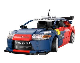 CaDA Citroen C4 WRC Car Uzaktan Kumandalı Citroen C4 WRC Yarış Arabası Yapı Blokları Oyuncak Seti C51078W
