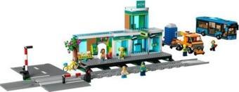 LEGO City 60335 Train Station +7 Yaş (907 Parça)