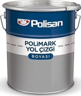 Polisan Polimark Yol Çizgi Boyası Beyaz 20 Kg