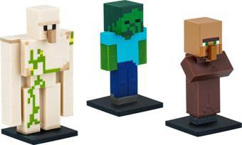 Minecraft 3D Figür Toppeez 3'iü Set Model 2