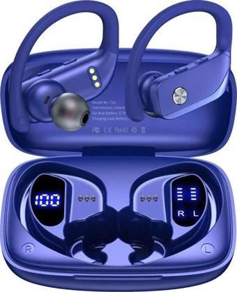 BMANL Kablosuz Bluetooth KulaklıK Mavi