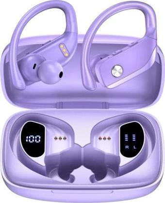 BMANL Kablosuz Bluetooth KulaklıK Mor
