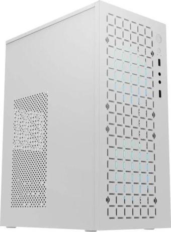 TGDGAMER Yüksek Hava Akışlı Mikro ATX/ MATX Fansız PC Kasası WHITE