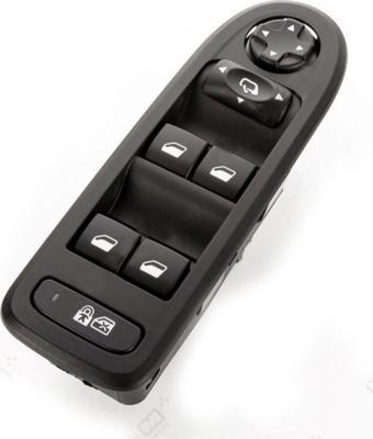 Peugeot 308 Sol Ön Cam Açma Düğmesi Anahtarı 2007-2013 Siyah