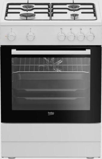 Beko BFE 400-1 B Beyaz Doğalgazlı Ocaklı Fırın