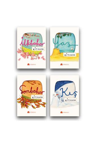 Kumdan Kale Yayınları Mevsimler Seti (6 Ay-3 Yaş) 4 Kitap - Kumdan Kale