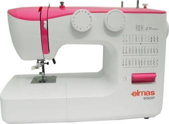 Elmas 990P Dikiş Makinesi (Uzatma Tabla Hediyeli) - Pembe