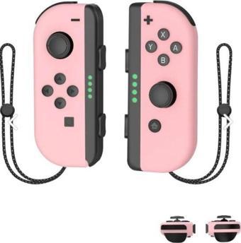 Nintendo Switch Joycon Controller Oyun Konsolu Kumandası Pastel Pembe Switch Joy-con