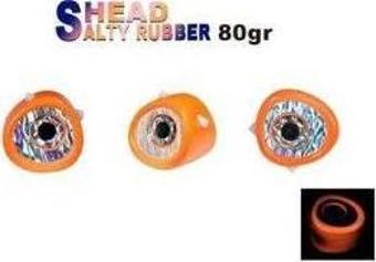 Fujin Salty Rubber Head 80gr Kafa 05 Orange  3D Eye