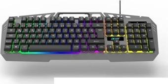 Acer Okw213 Siyah Rgb Rainbow Backlit Gaming Keyboard Rainbow Kablolu Klavye Kablo Uzunluğu 1,5 Metre