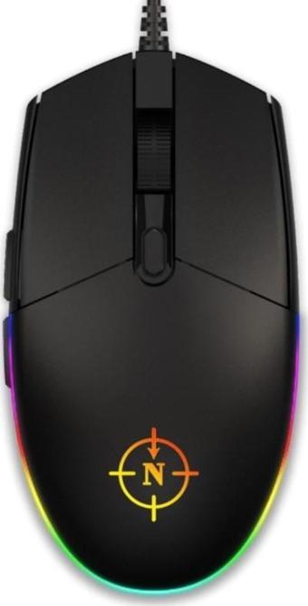 North Combat Rgb Kablolu Oyuncu Mouse