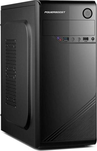 Power Boost Aigo C285P 750W 80+ Bronze Siyah Argb Mid Tower Boş Bilgisayar Kasası