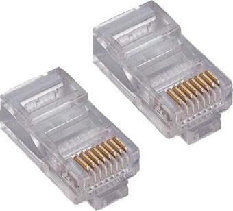 Teldata Tld-100 Cat6 Rj45 Konnektör (100 Lü Paket)