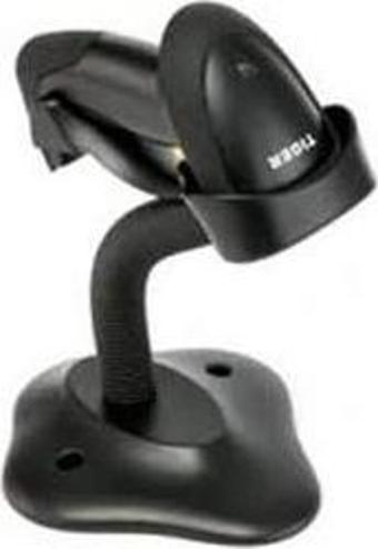 Tiger Rs52 2D Bluetooth + 2.4Ghz Karekod Kablosuz Barkod Okuyucu + Credle
