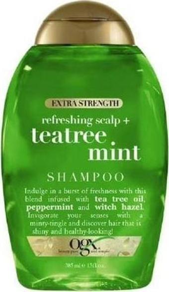 Ogx Teatree Mint Canlandırıcı Şampuan 385ml 